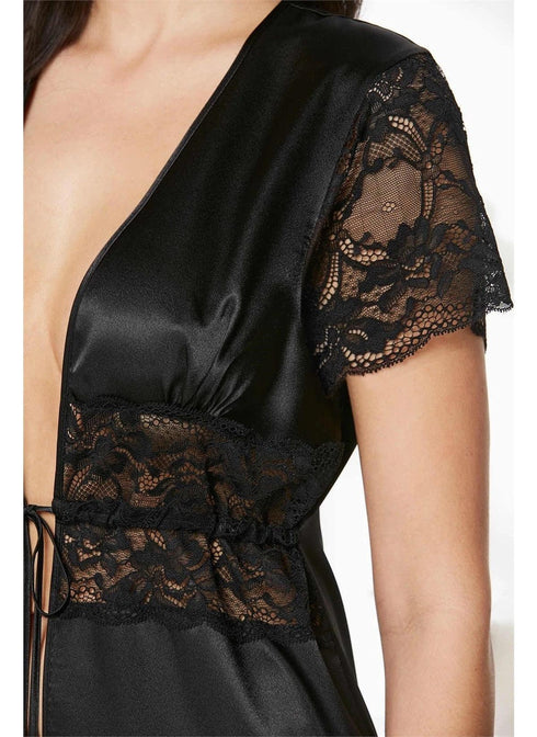Velour Reverie Silk Nighty