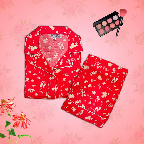 (30%) OFF - Linen Pj's Set