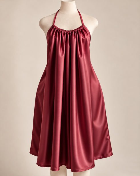 Celoura Silk Mini Dress