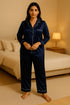 (30%) OFF - Silk Symphony Pajama Set