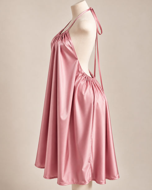 Celoura Silk Mini Dress