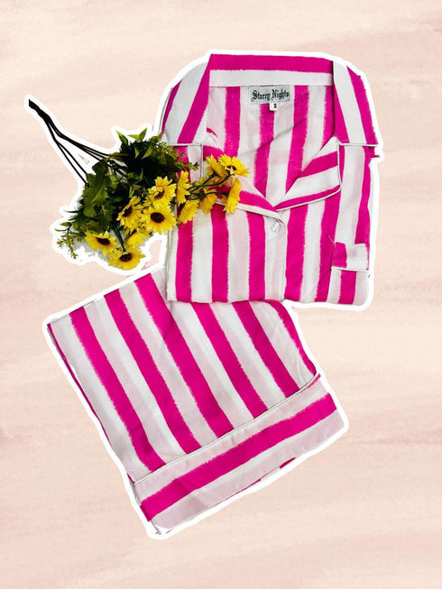 (30%) OFF - Linen Pj's Set