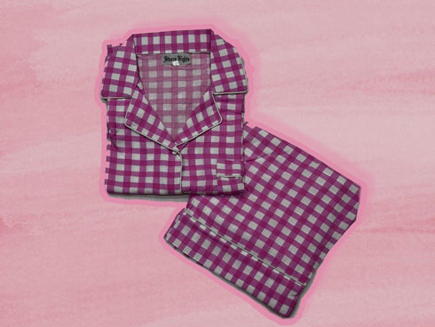 (30%) OFF - Linen Pj's Set