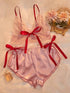 2pc Lacy Brallete & Shorts