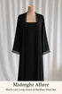 (30%) OFF - Midnight Allure – Lace Long Gown & Backless Maxi Set