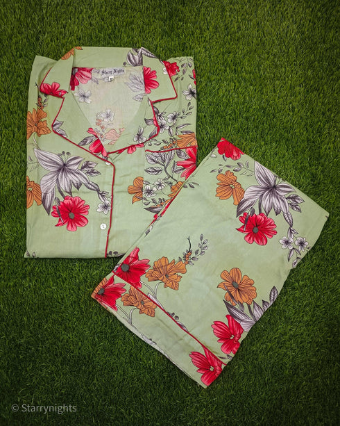 (30%) OFF - Linen Pj's Set