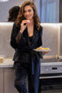 Velvet Luxe Wrap Nightwear 2pc Set
