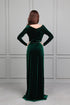 (30%) OFF - Velvet Luxe Elegance Long Maxi Dress