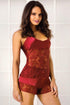 Celeste Lace-Panel Silk Lounge Set