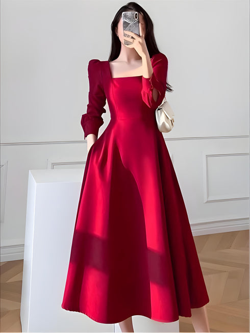 Georgette Midi Dress