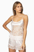 Celeste Lace-Panel Silk Lounge Set